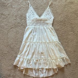 New Boutique White Sundress - Size S